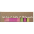 Color Stickery Memo Pad with Pen and Ruler